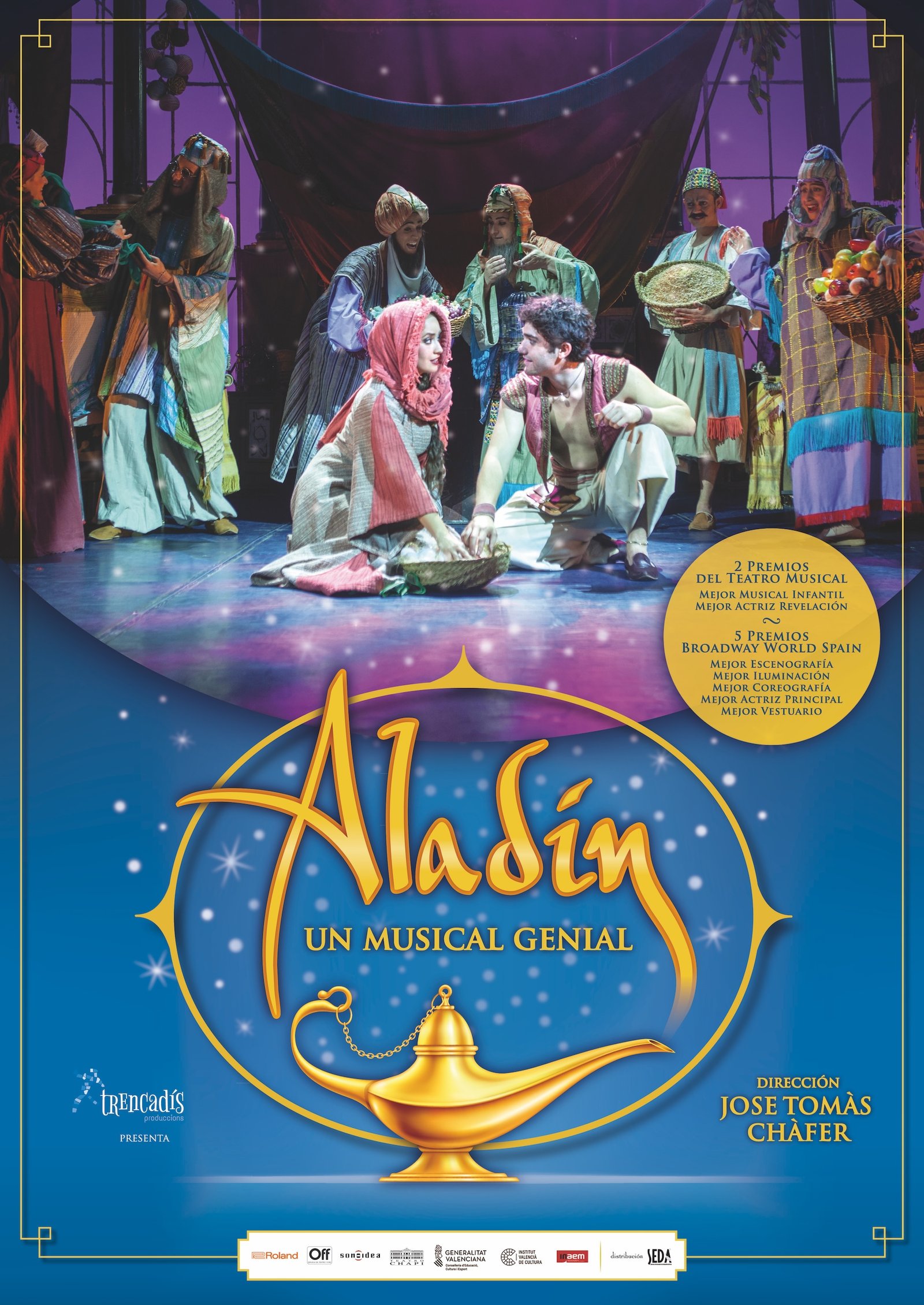 Cartel Aladin, un musical genial